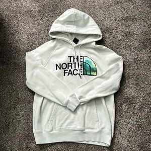 North face hooded sweatshirt